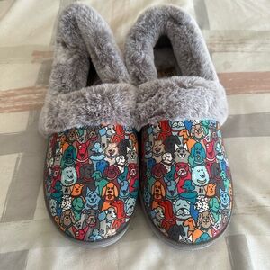 Sketchers x Bob’s Memory Foam Slippers New 8